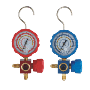 VALUE Single Gauge R410a VMG-1-S-L BLUE_RED (Sight Glass) _