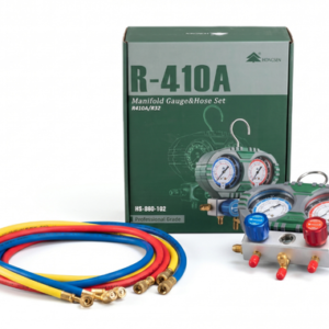 Hongsen Manifold Gauge & Hose Set HS-860-102 R410A