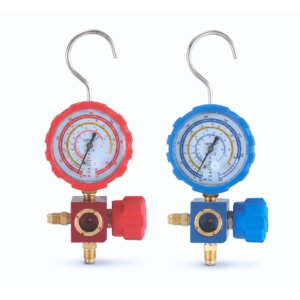 Value Single Gauge R410A VMG-1-S-H/L Red/Blue (Sight Glass)